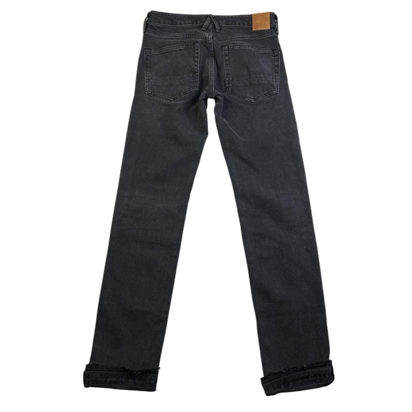 Free People We The Free Slim Boyfriend Jeans Size 24 NWT Washed Black - Picture 3 of 8